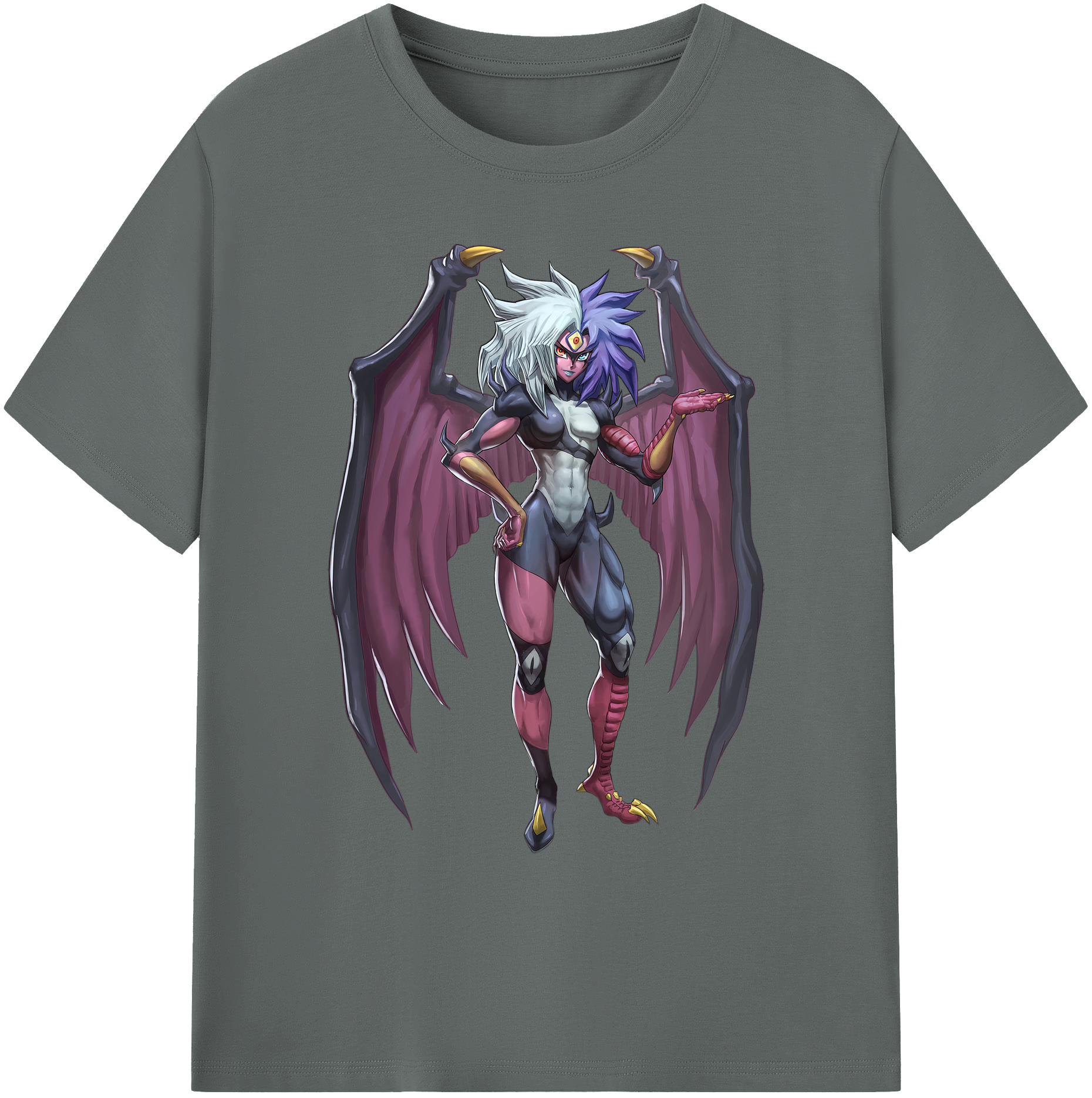 （画像用） 遊☆戯☆王 Yu-Gi-Oh! 綿100％ メンズ半袖Tシャツ｜肌触りやわらか＆通気性